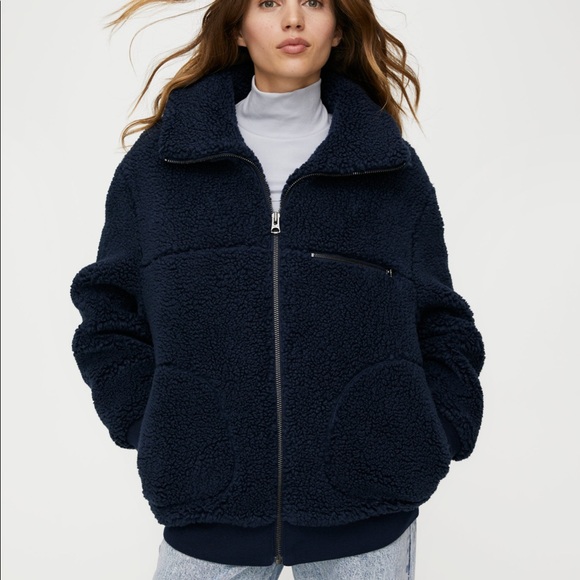 teddy jacket aritzia